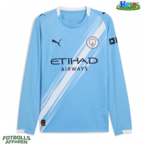 Manchester City Hemmatröja 2025-26 Långärmad